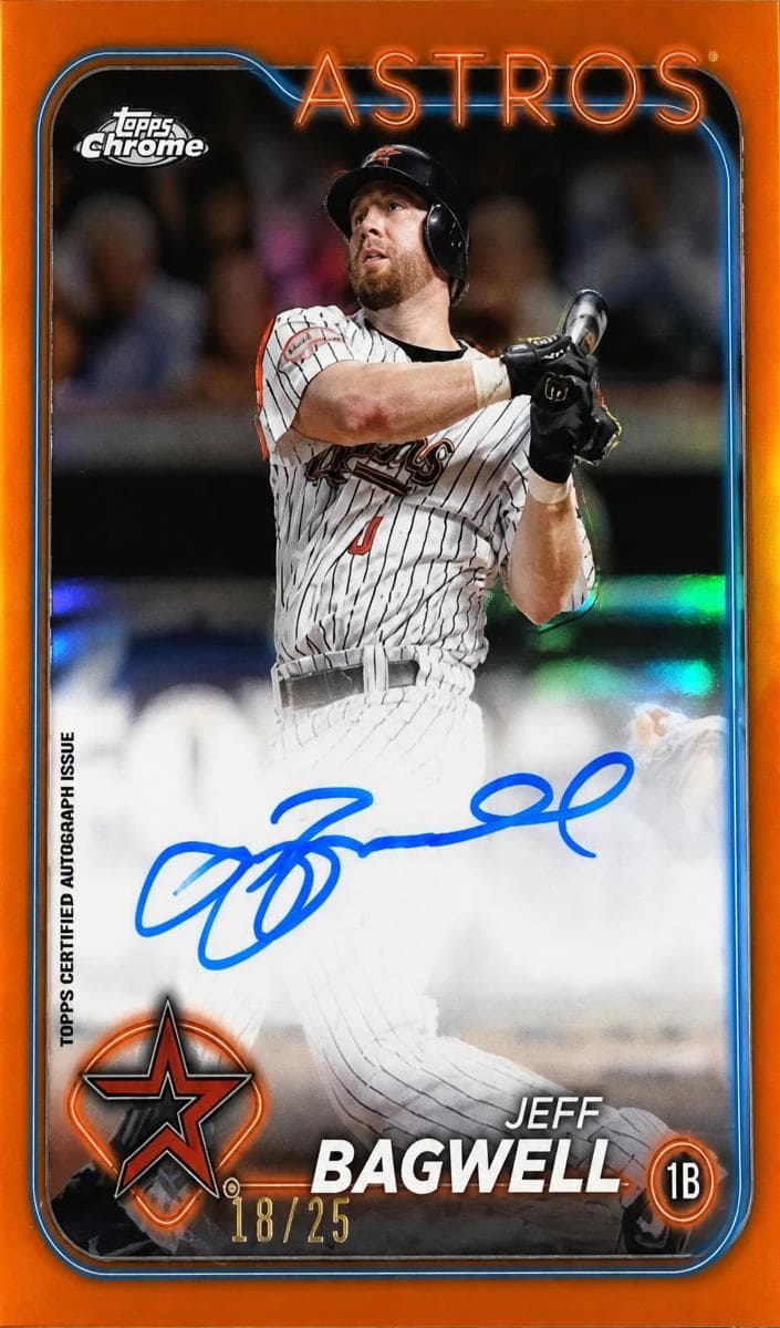 Jeff Bagwell 2024 topps Topps Chrome