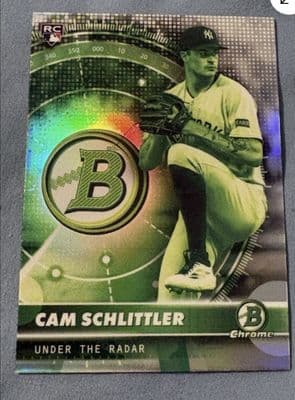 Cam Schlittler 2026 bowman Bowman Under the Radar