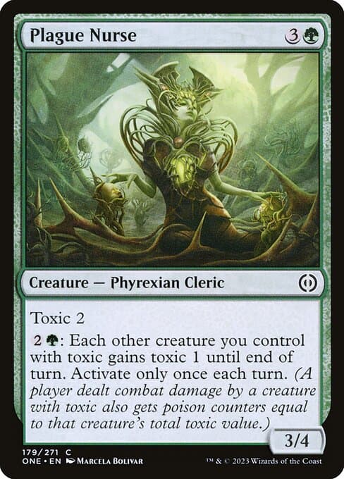 Plague Nurse 2023 Magic: The Gathering Phyrexia: All Will Be One