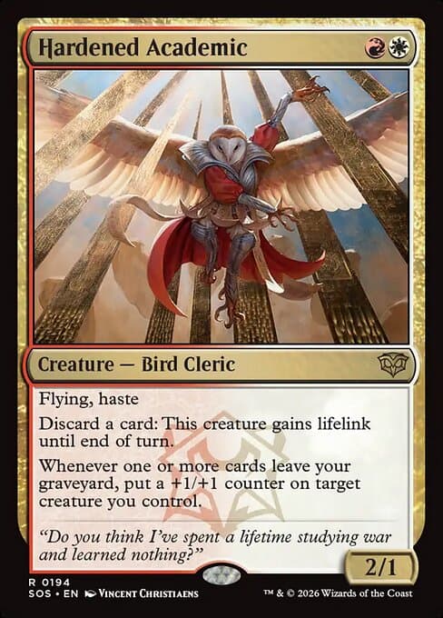 Hardened Academic 2026 Magic: The Gathering Secrets of Strixhaven