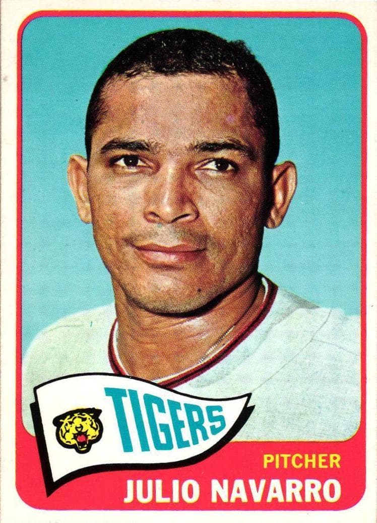 Julio Navarro 1965 topps Topps