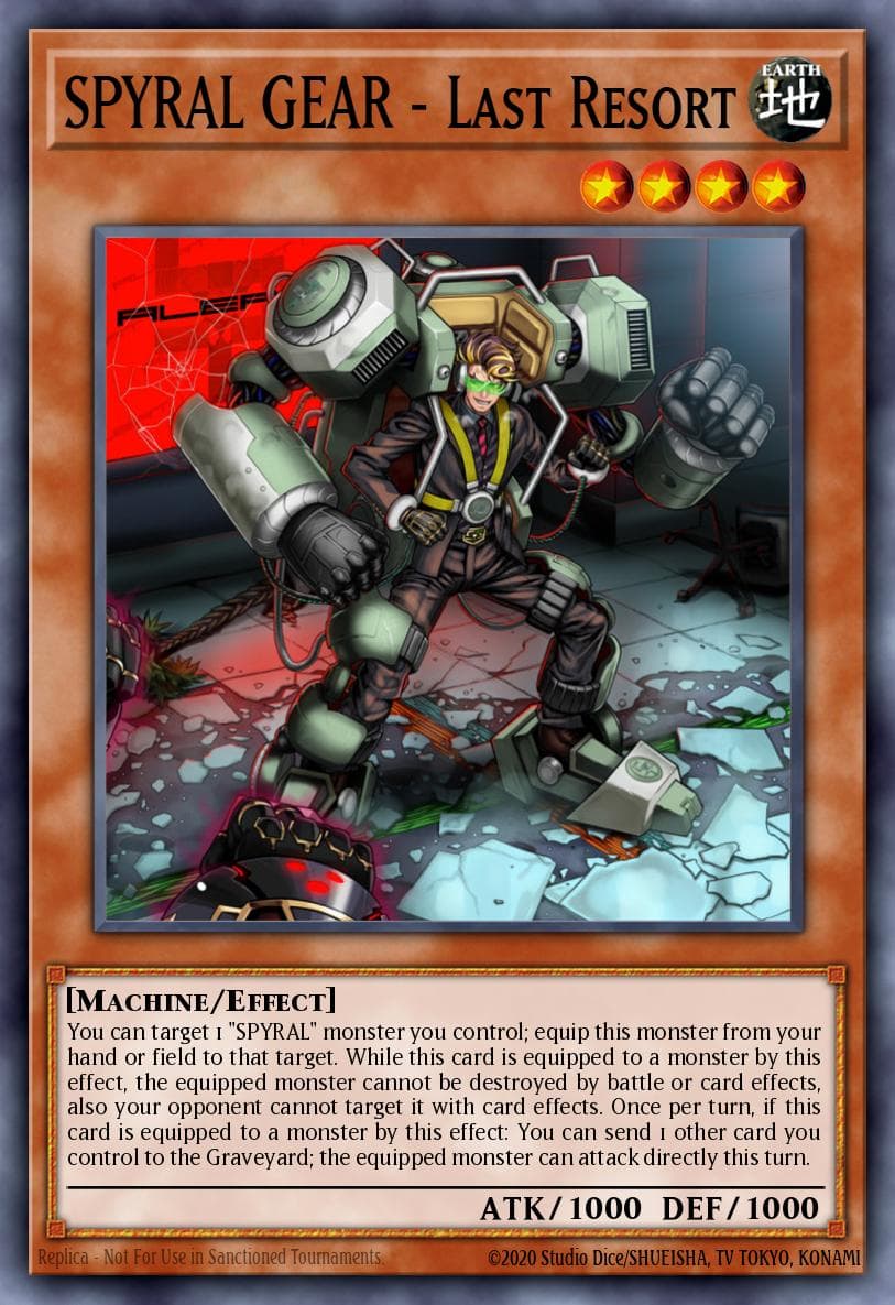 SPYRAL GEAR - Last Resort 2017 Yu-Gi-Oh! Maximum Crisis