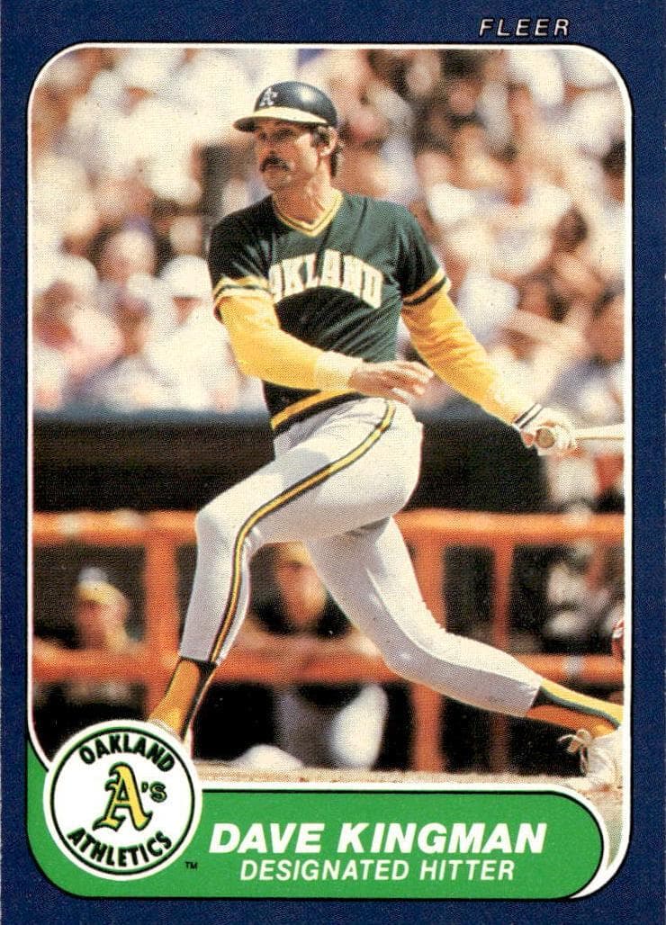 Dave Kingman 1986 fleer