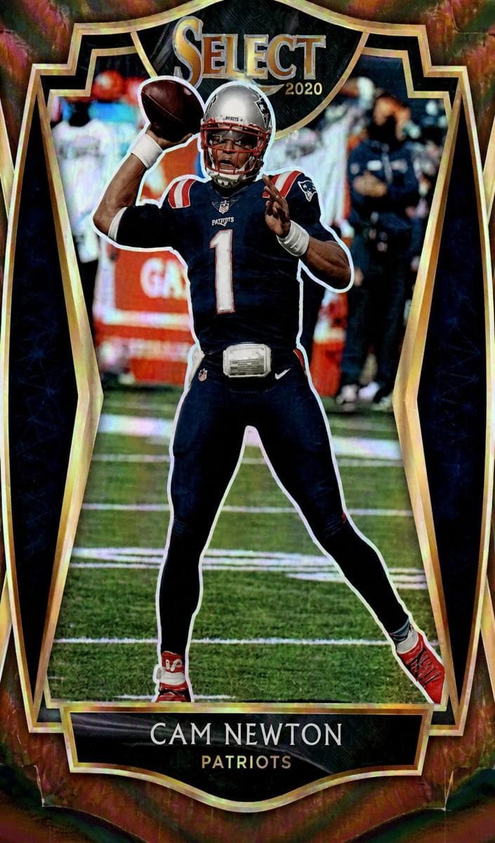 Cam Newton 2020 panini Panini Select