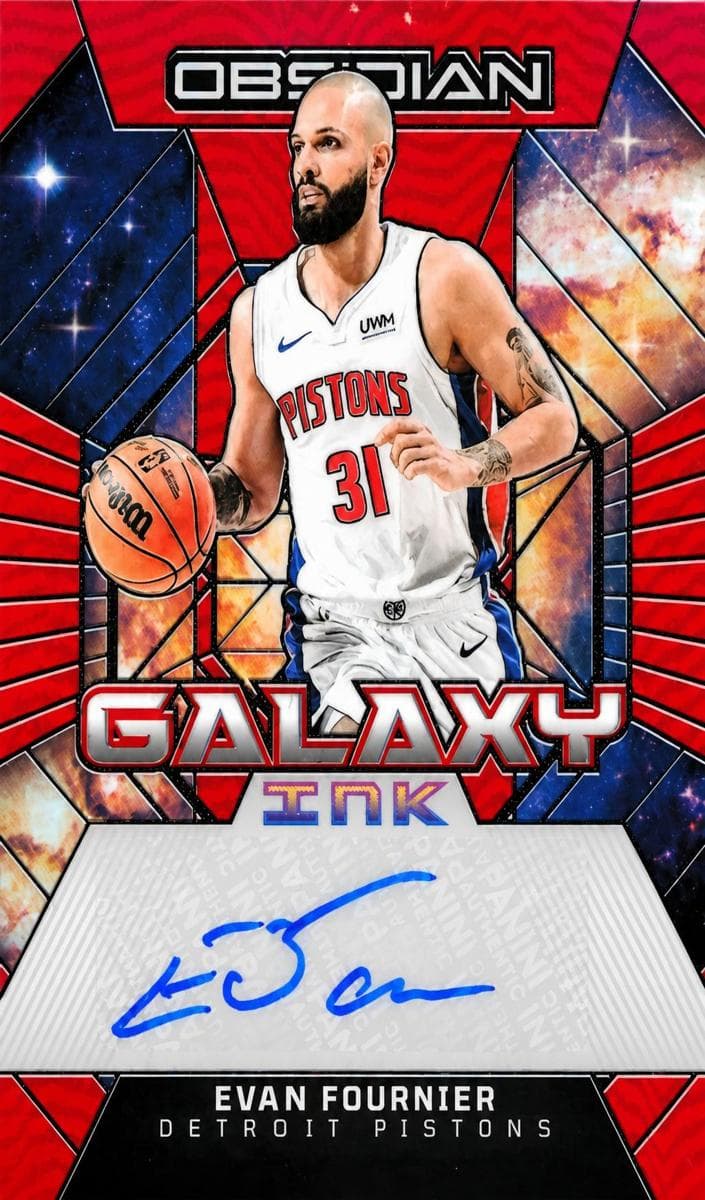 Evan Fournier 2023 panini Obsidian