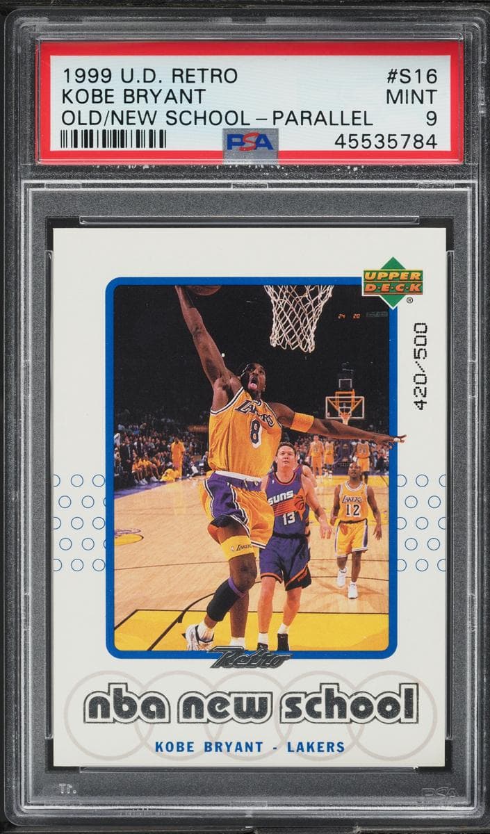 Kobe Bryant 1999 upper-deck Retro