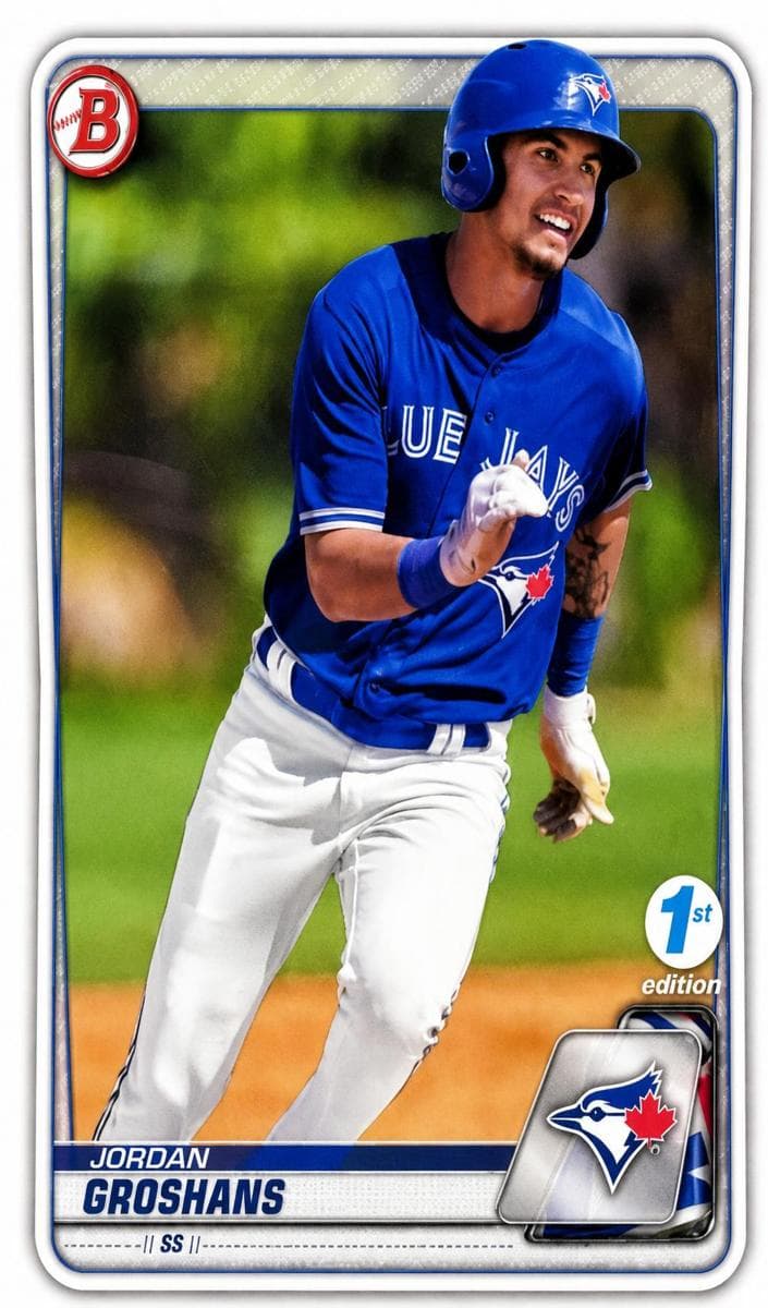 Jordan Groshans 2020 bowman Bowman Draft