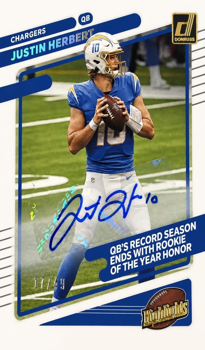 Justin Herbert #hi-22