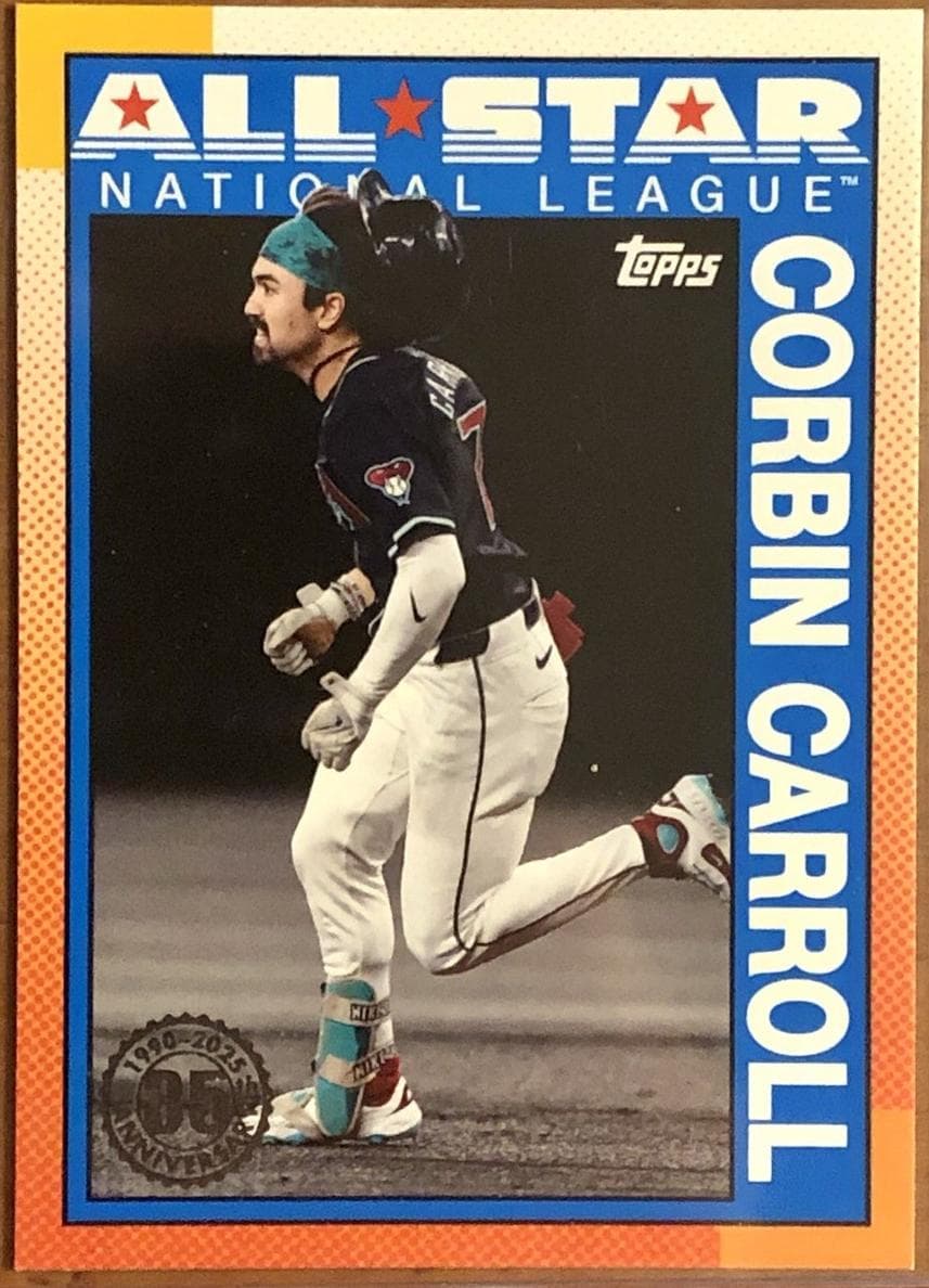 Corbin Carroll 2025 topps Topps