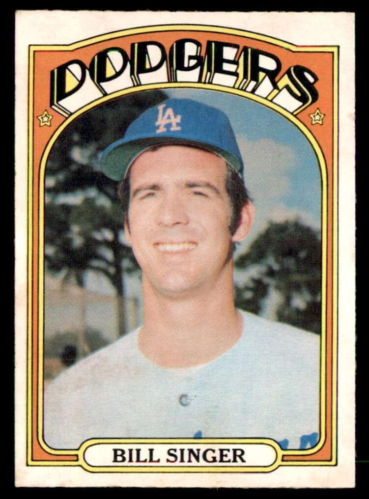 Bill Singer 1972 topps O-Pee-Chee