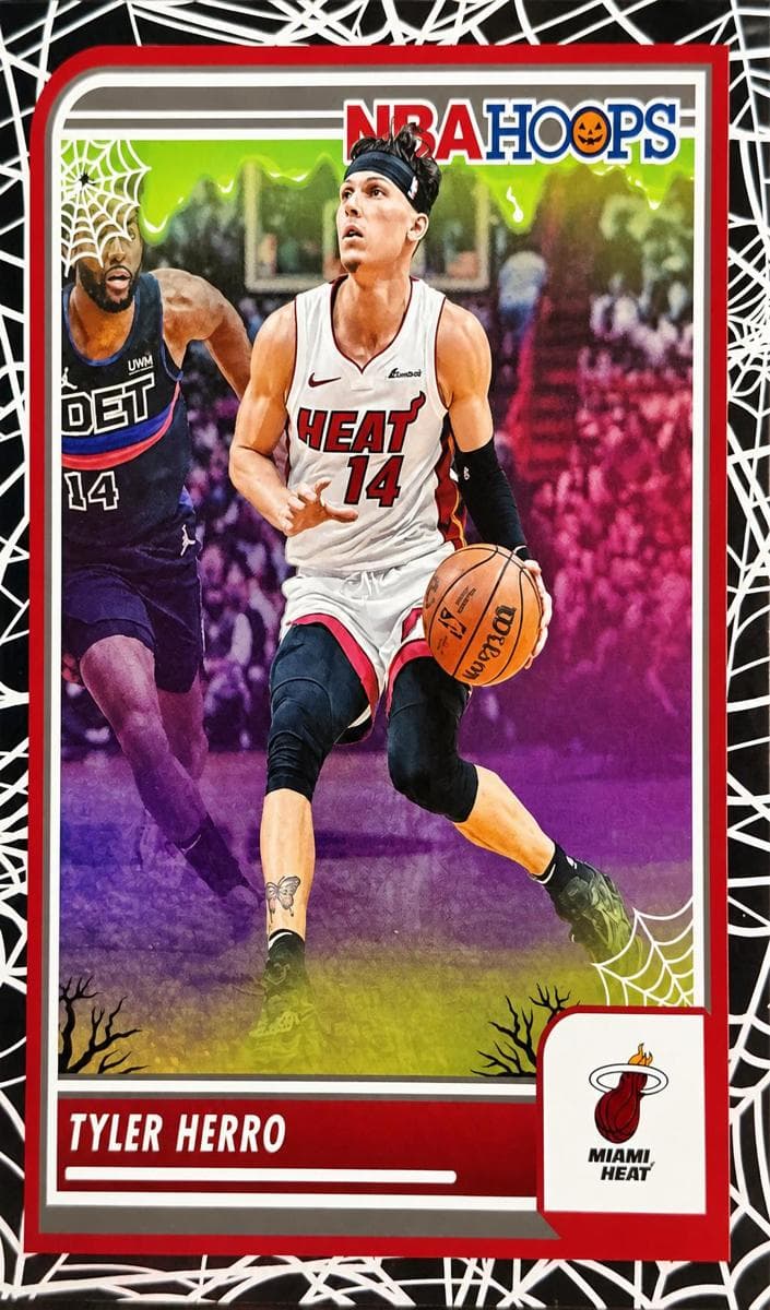 Tyler Herro 2023 panini Hoops Haunted Hoops