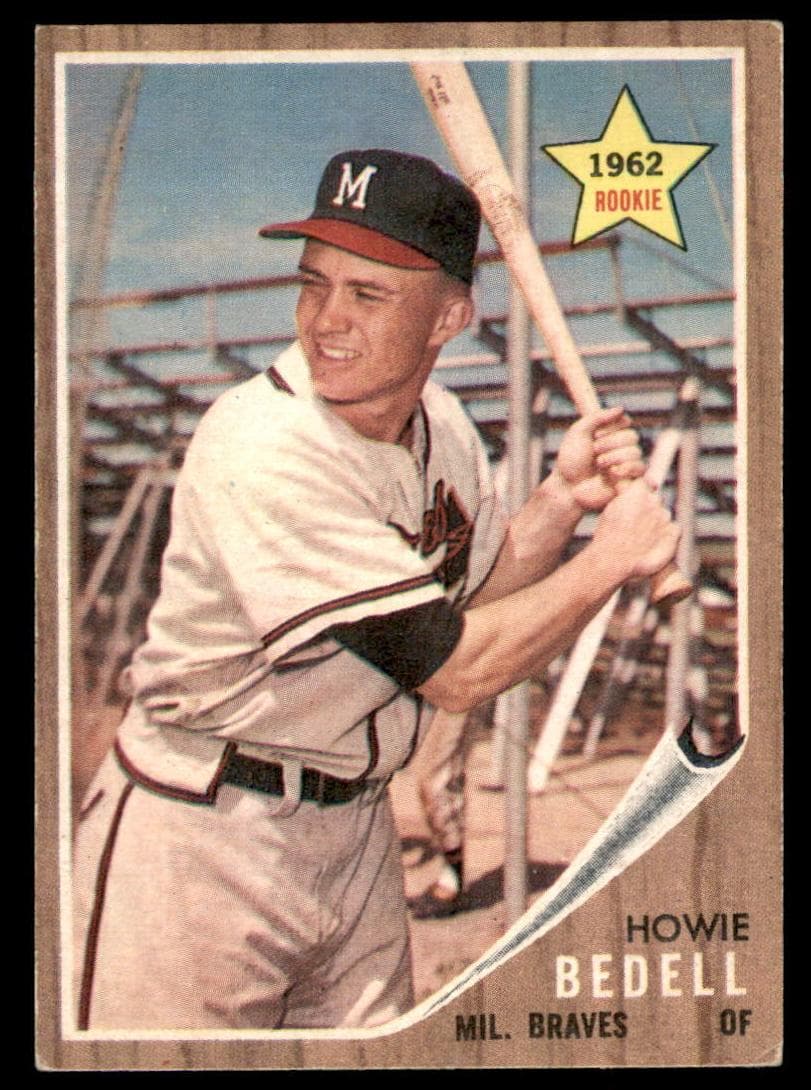 Howie Bedell 1962 topps Topps