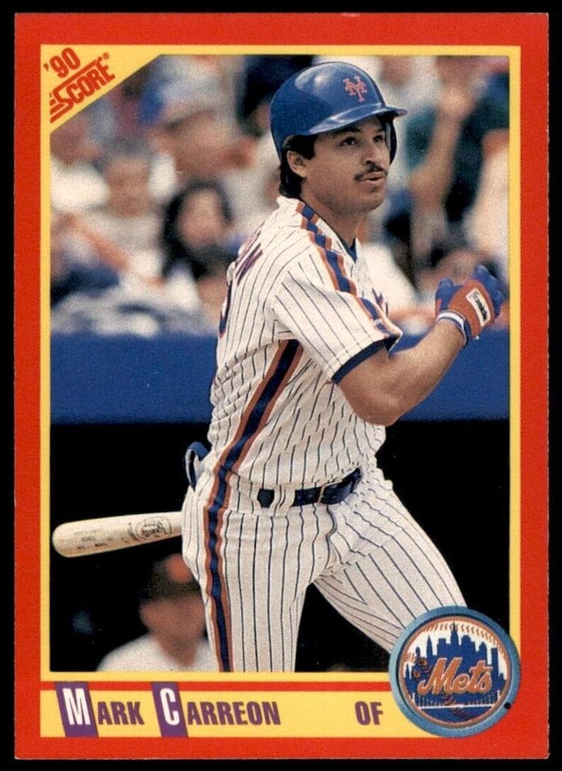 Mark Carreon trading card