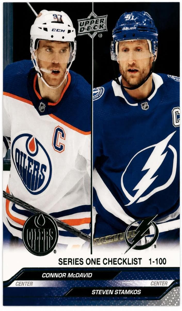Connor McDavid / Steven Stamkos 2023 upper-deck