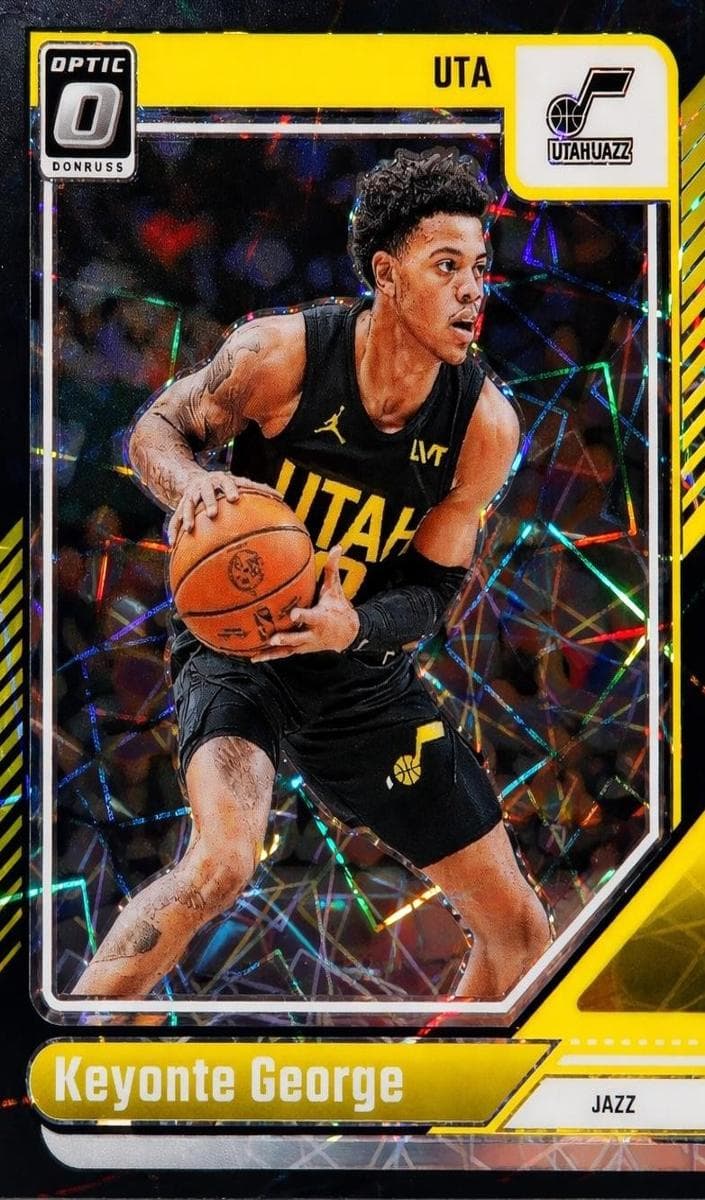 Keyonte George 2024 panini Donruss Optic