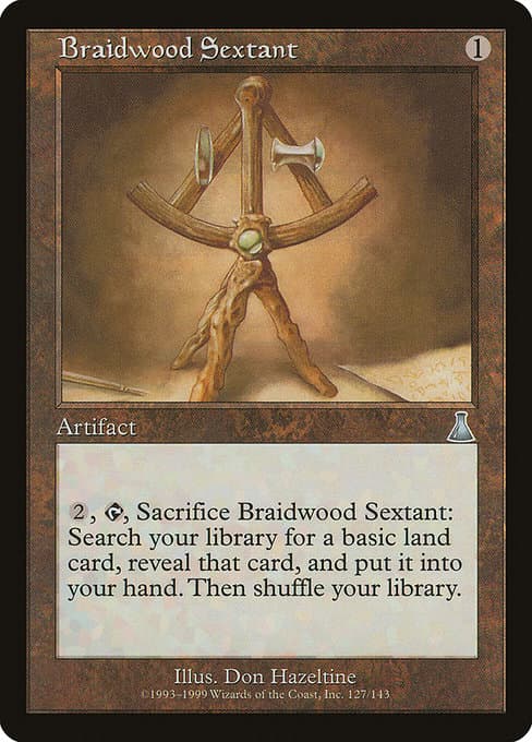 Braidwood Sextant 1999 Magic: The Gathering