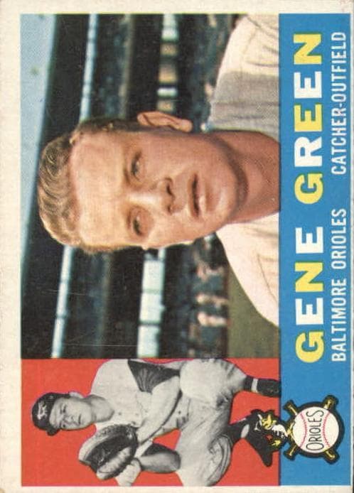 Gene Green 1960 topps Topps