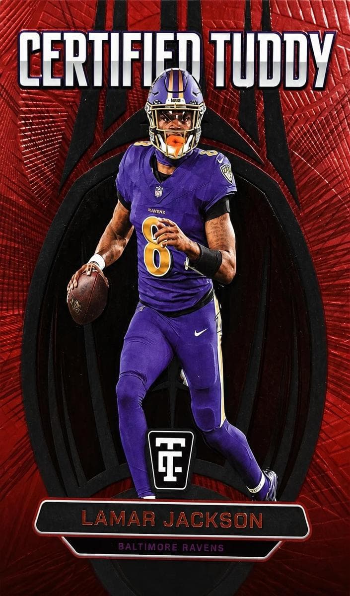 Lamar Jackson 2024 panini Panini Totally Certified