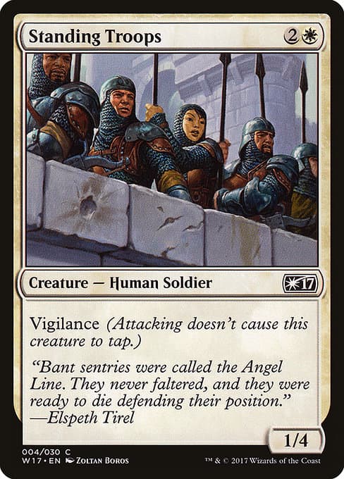 Standing Troops 2003 Magic: The Gathering 8th Edition