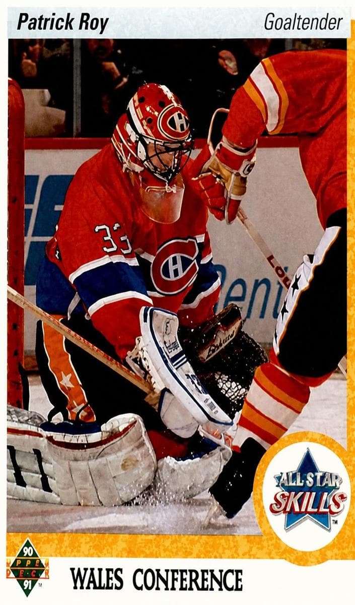 Patrick Roy 1990 upper-deck Upper Deck