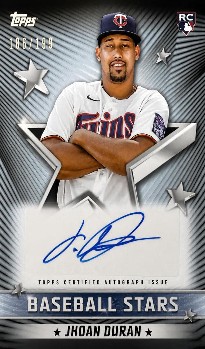 Jhoan Duran 2022 topps Topps Update