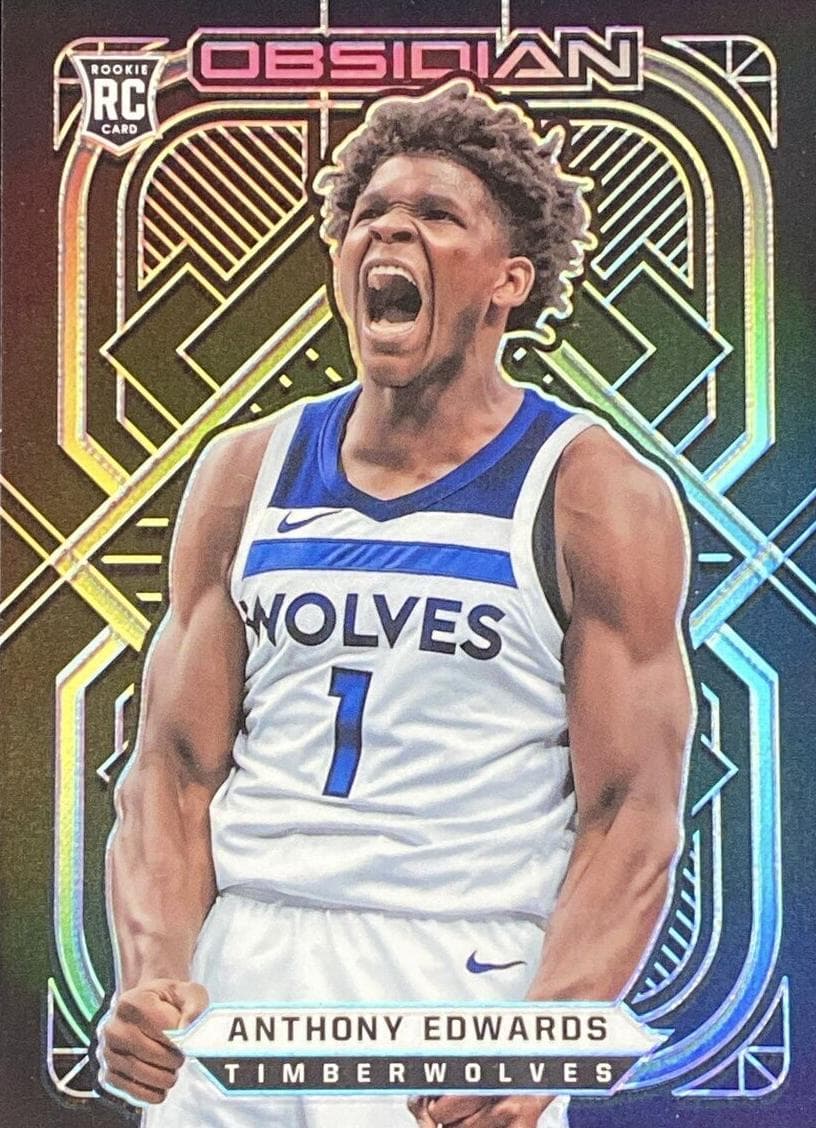 Anthony Edwards 2020 panini Panini Obsidian
