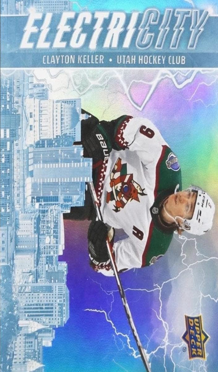 Clayton Keller trading card