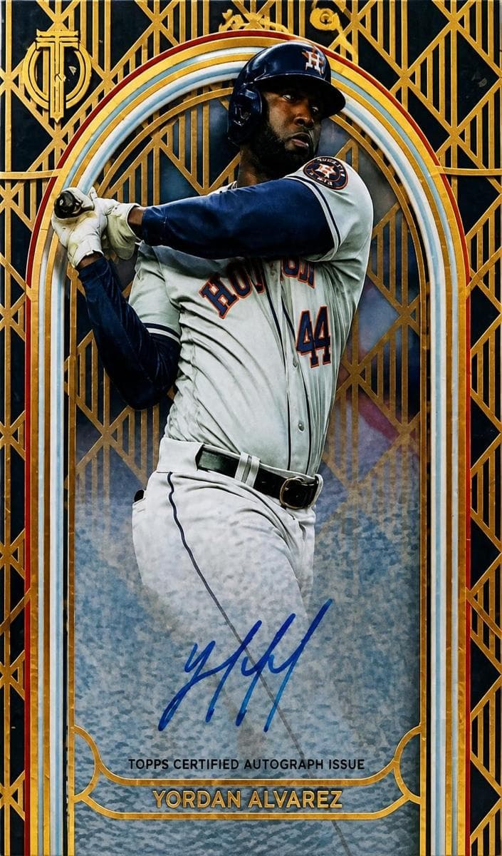 Yordan Alvarez 2024 topps Topps Tribute