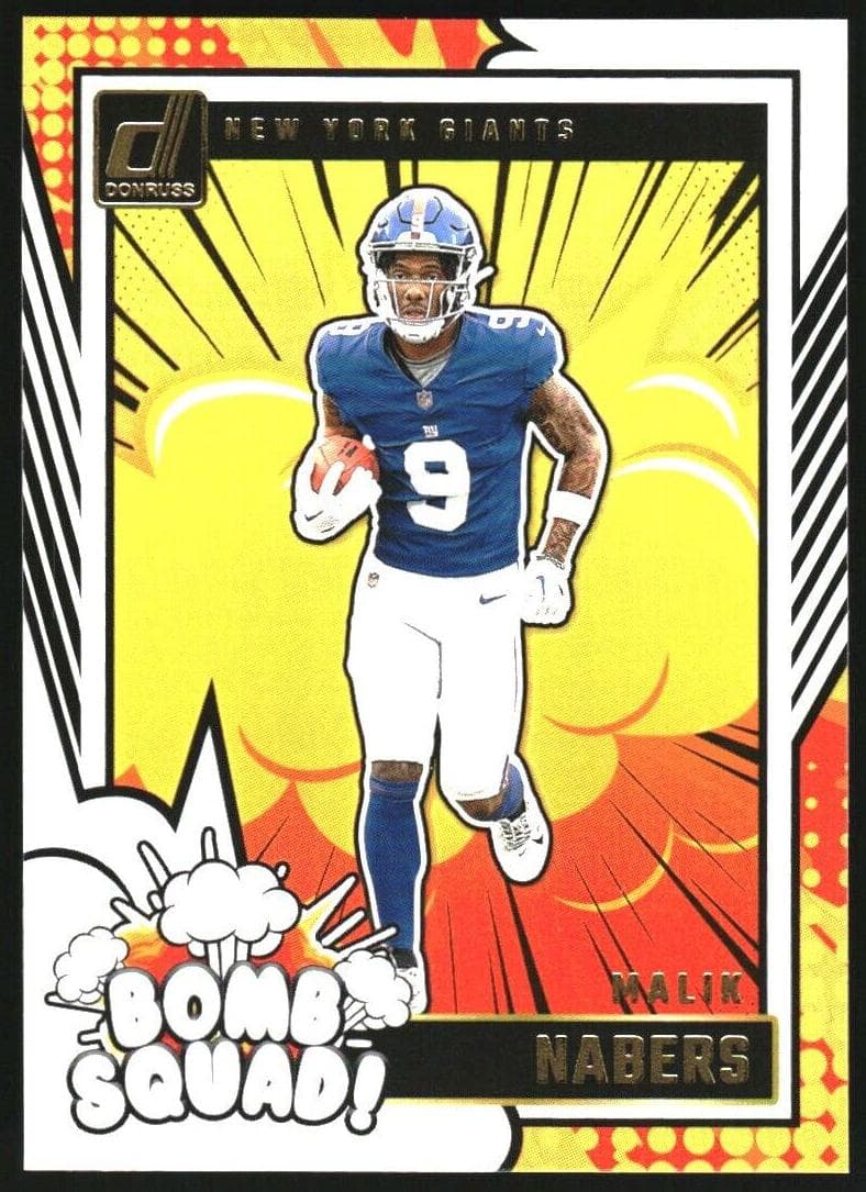 Malik Nabers 2024 panini Donruss