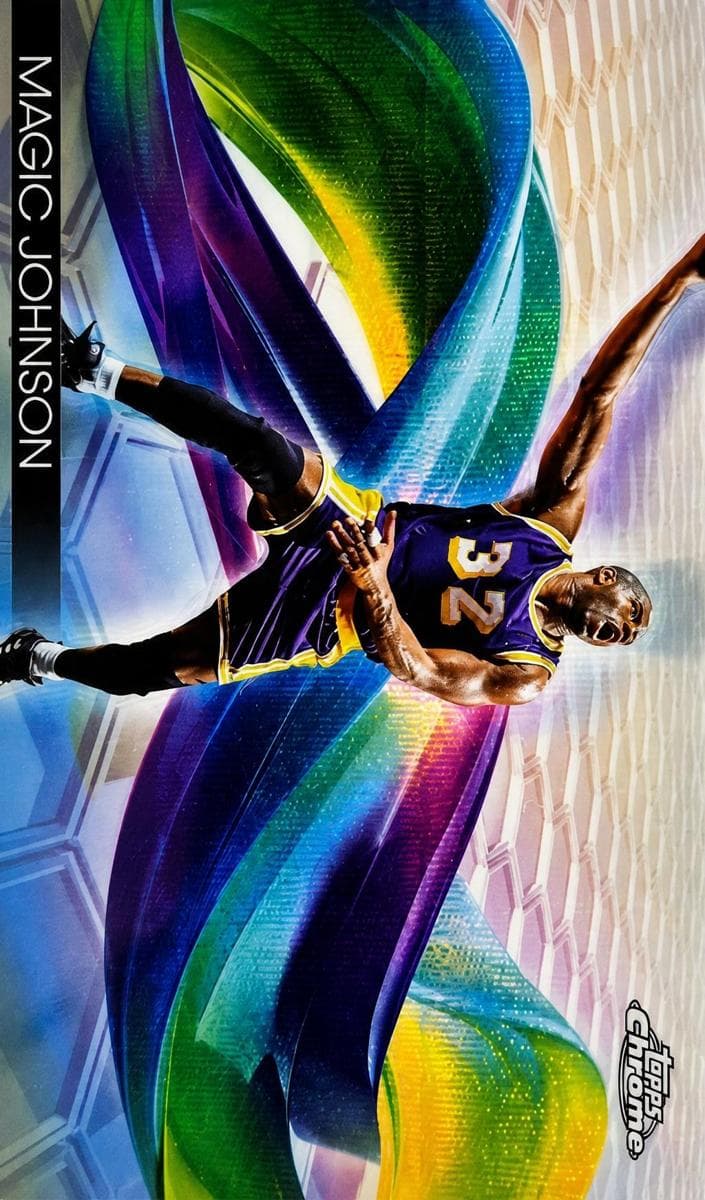 Magic Johnson 2024 topps Topps Chrome