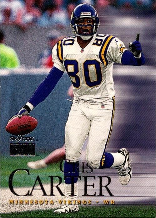 Cris Carter 1999 fleer