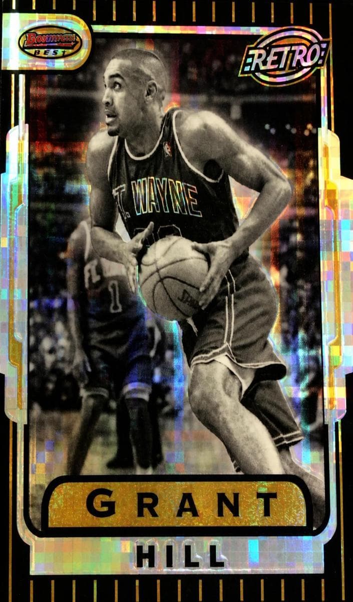 Grant Hill 1996 unknown Bowman's Best