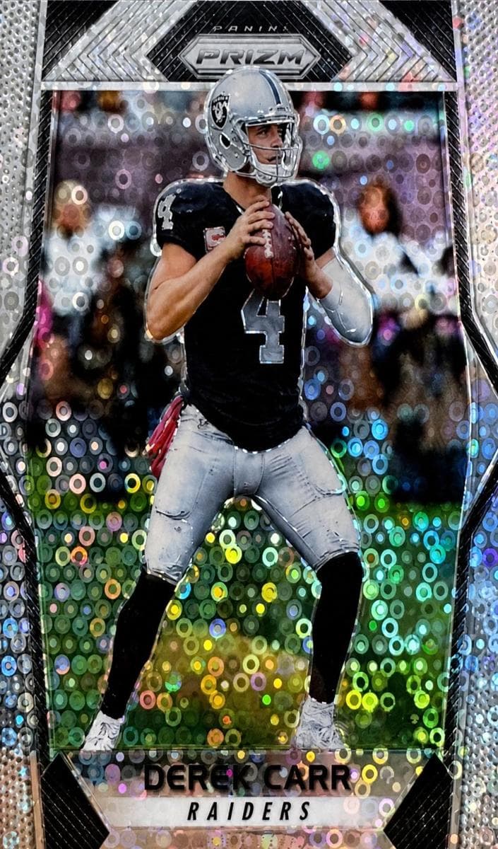 Derek Carr 2017 panini Panini Plates & Patches