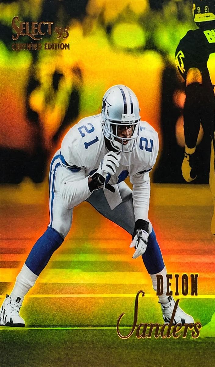 Deion Sanders 1995 panini