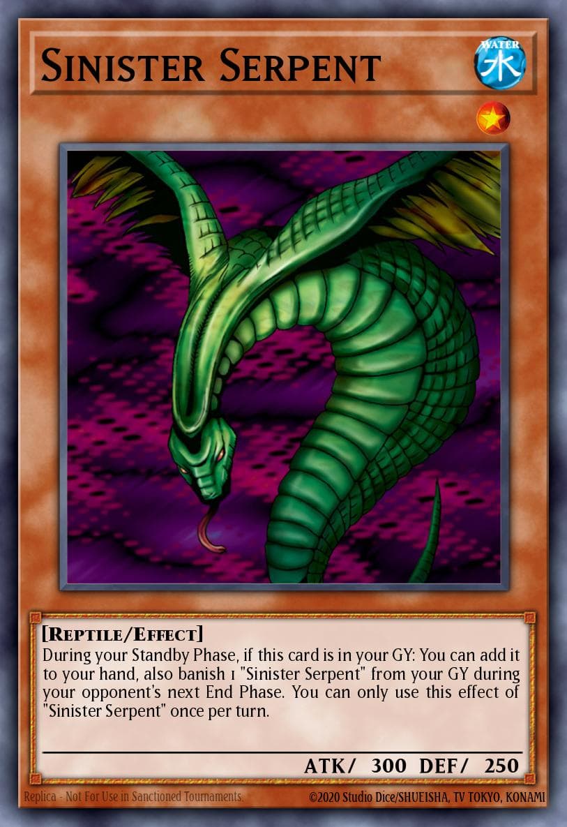 Sinister Serpent #SJ2-018