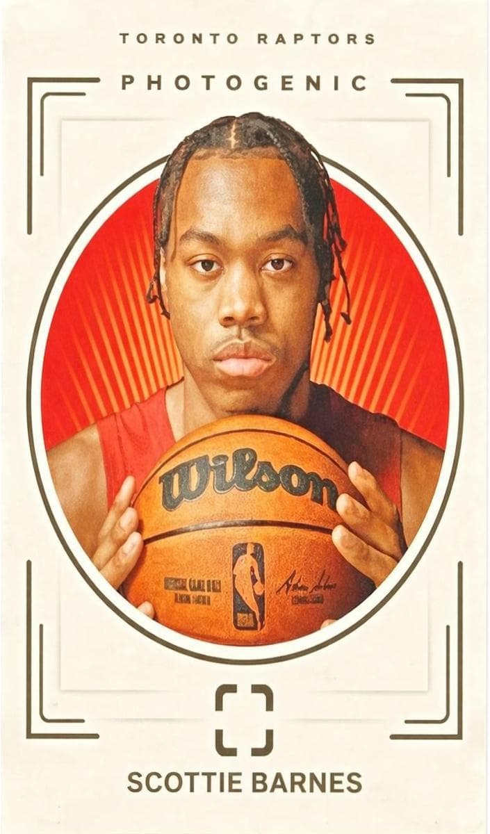 Scottie Barnes 2021 panini Panini Photogenic