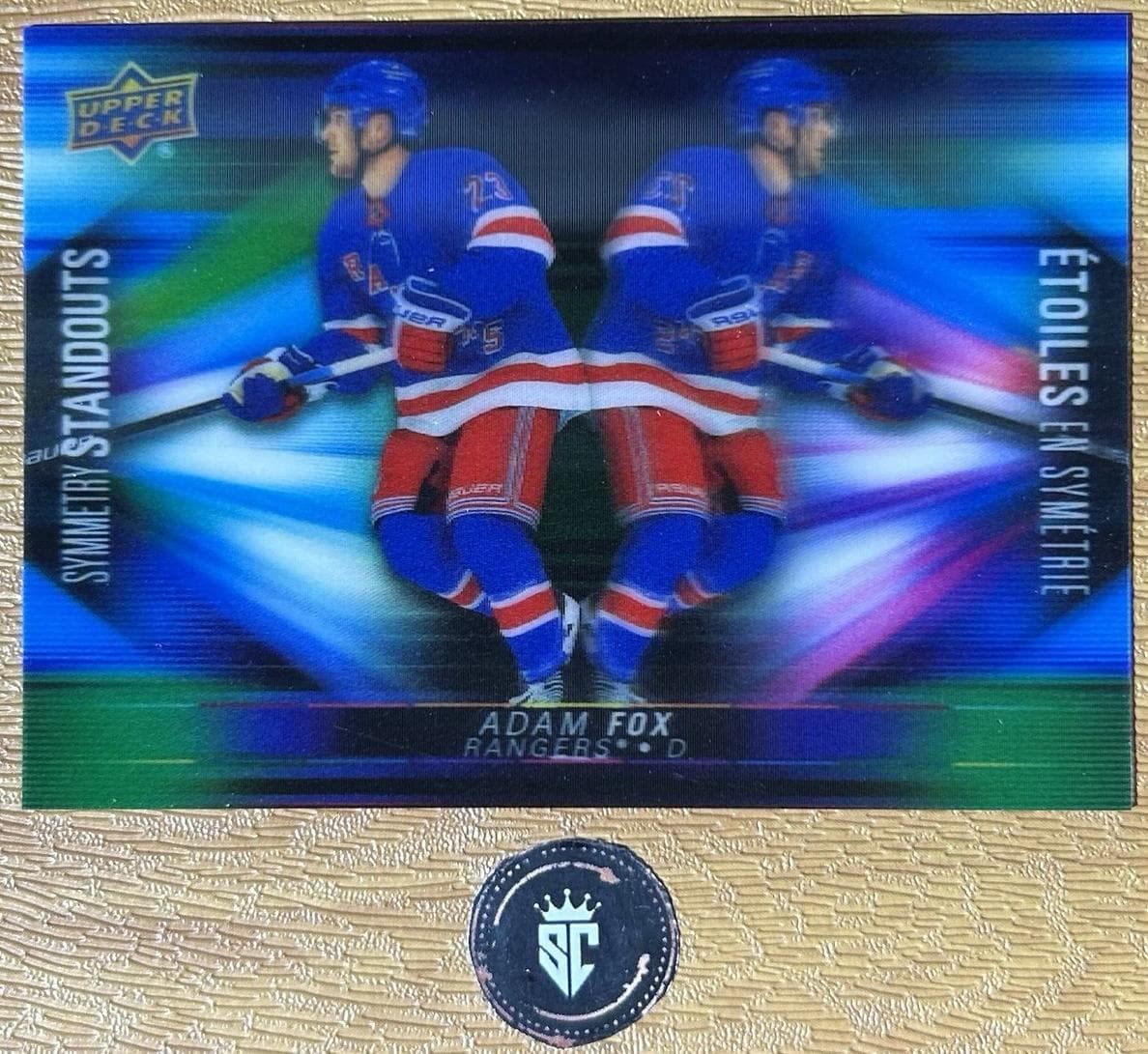 Adam Fox 2023 upper-deck