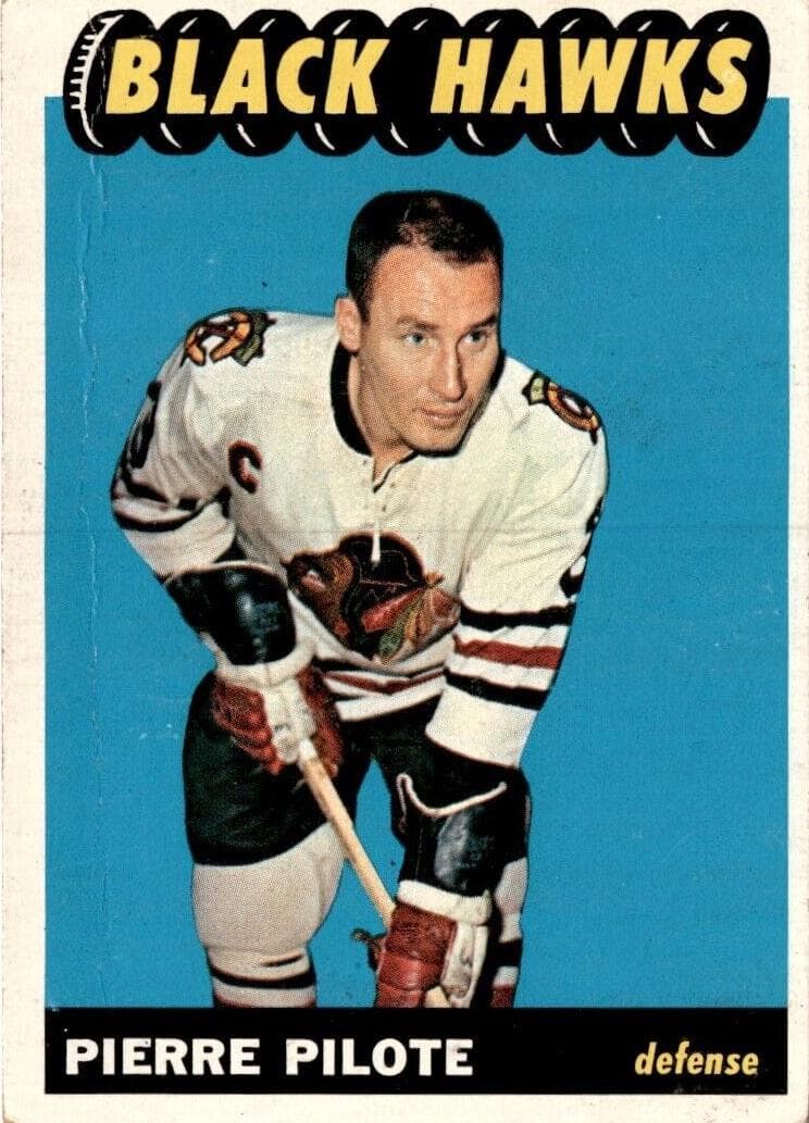 Pierre Pilote 1965 topps Topps