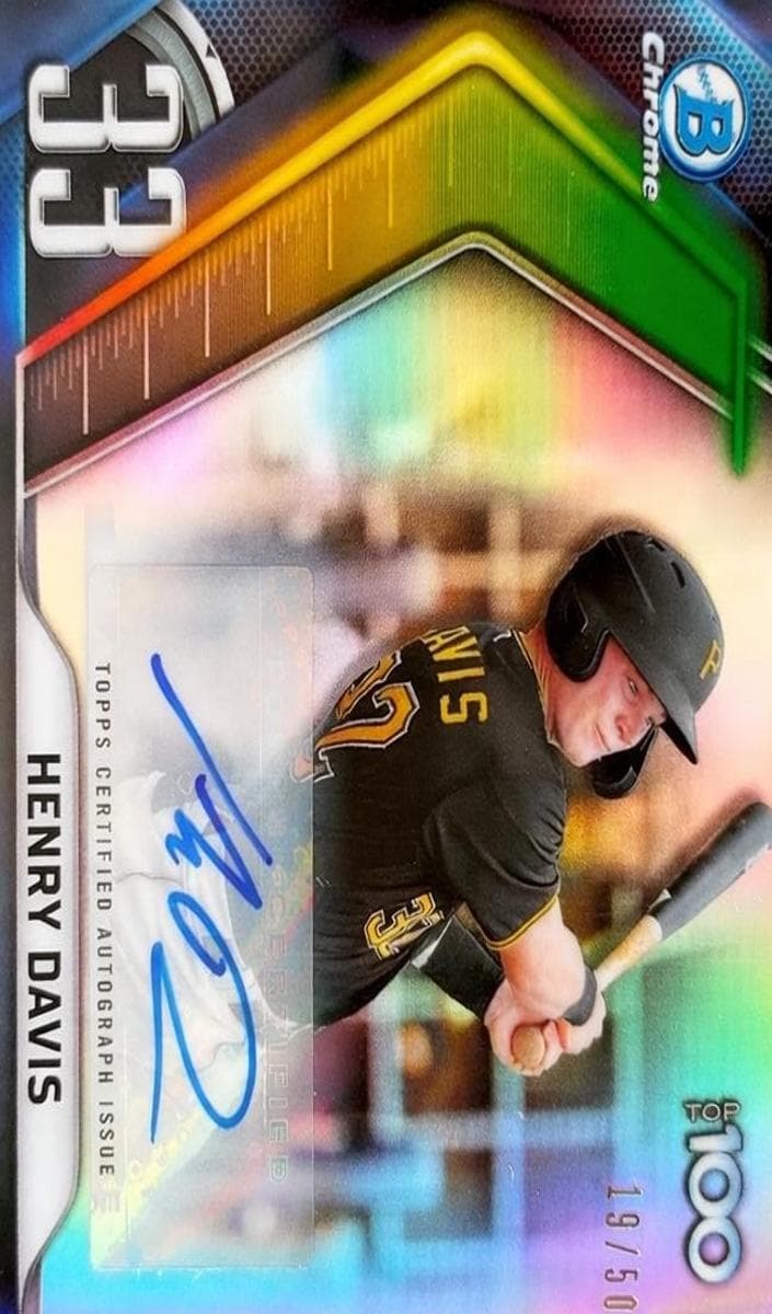 Henry Davis 2022 bowman Bowman