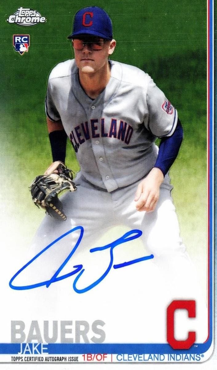 Jake Bauers 2019 topps Topps Chrome