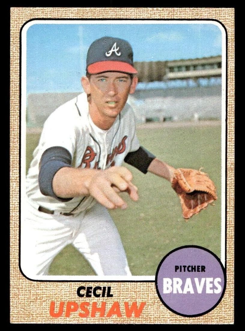 Cecil Upshaw 1968 topps Topps
