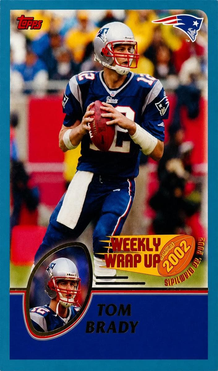 Tom Brady 2003 topps