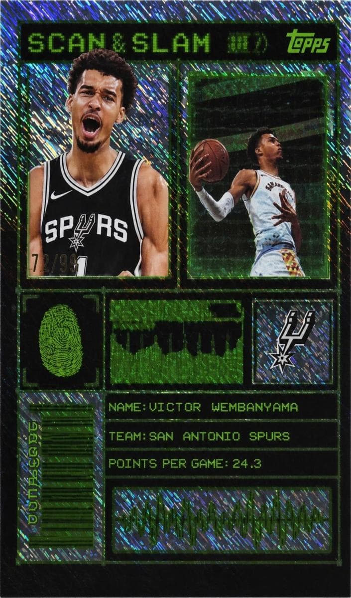 Victor Wembanyama 2025 topps Topps