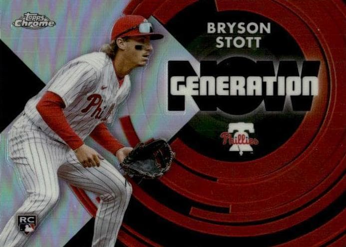 Bryson Stott 2022 topps Topps Chrome Update