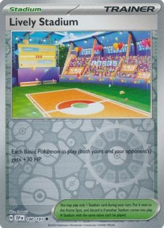 Lively Stadium trading card