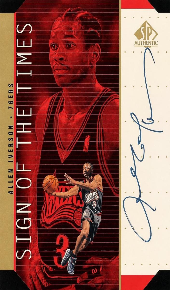 Allen Iverson 1998 unknown SP Authentic