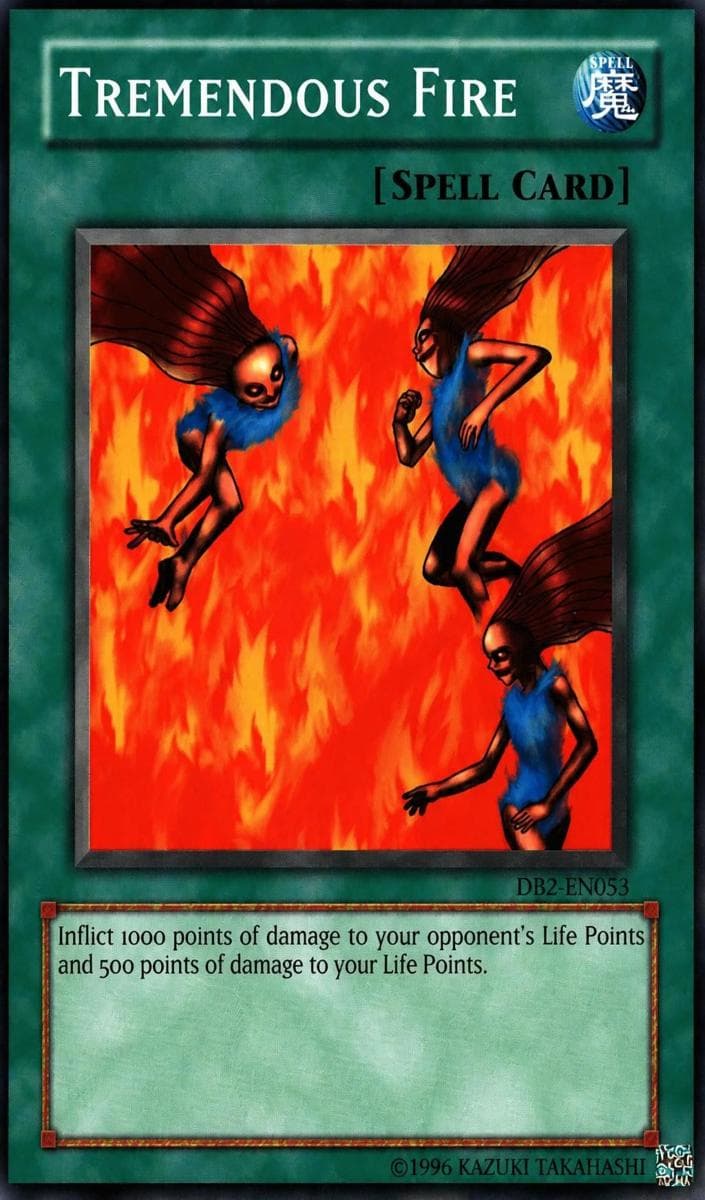 Tremendous Fire 2005 Yu-Gi-Oh! Dark Beginning 2