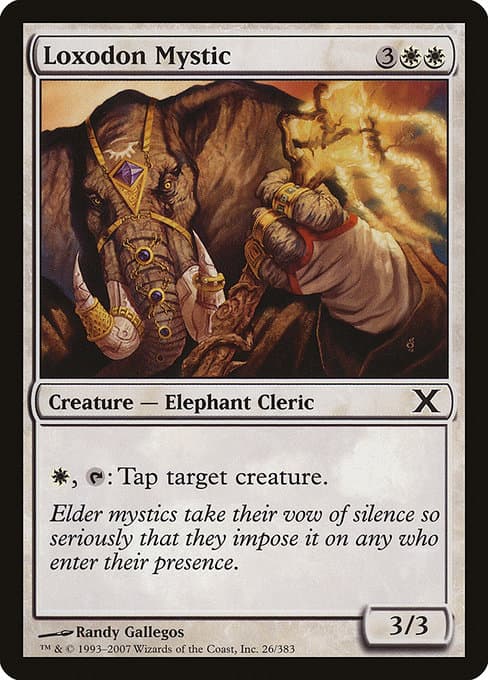 Loxodon Mystic 2004 Magic: The Gathering Darksteel
