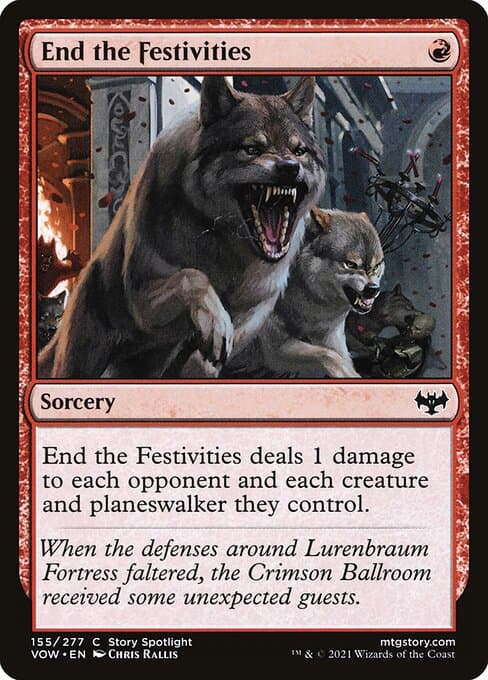 End the Festivities 2021 Magic: The Gathering