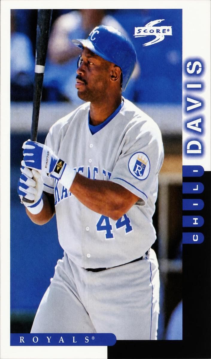 Chili Davis 1998 panini Score